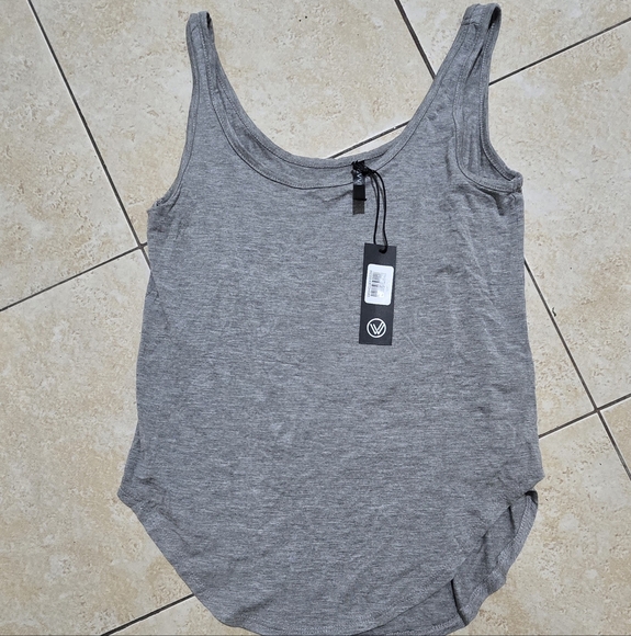 Savvi Tops - XS Grey Tank Top NWT